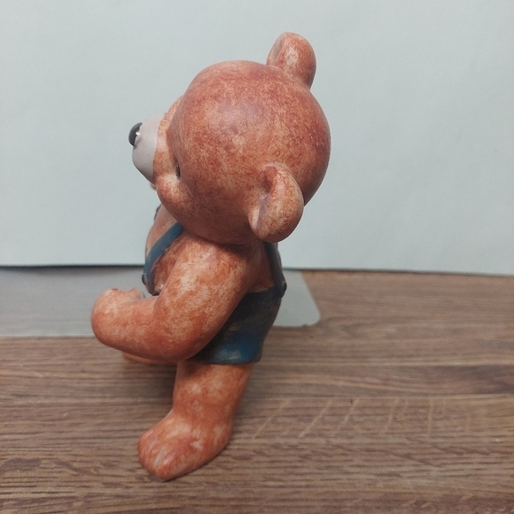 Teddy Bear. Solid clay. - Picture 4 of 8